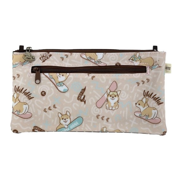 Waterproof Corgi Rectangular Crossbody Purse - Picture 2 of 10